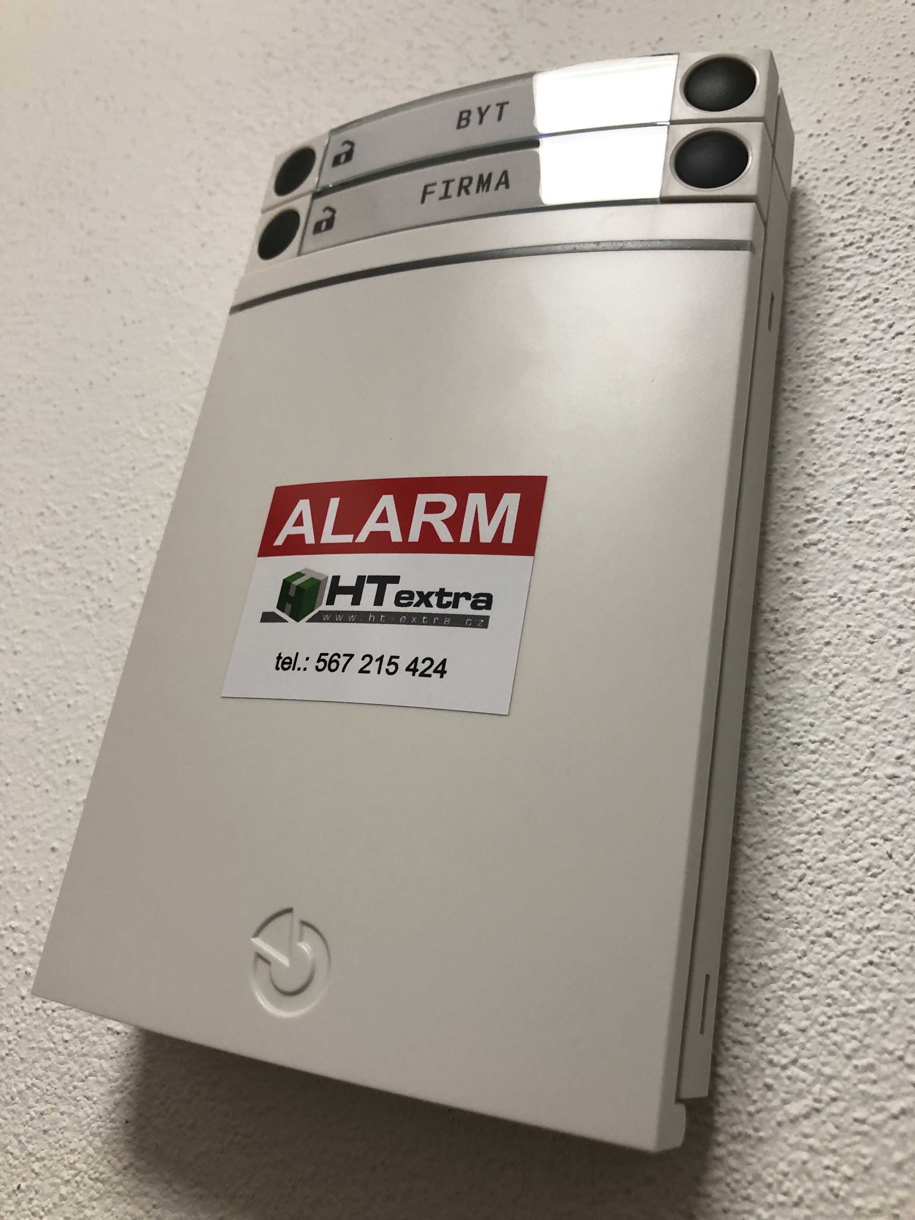 ALARM bytu - domu